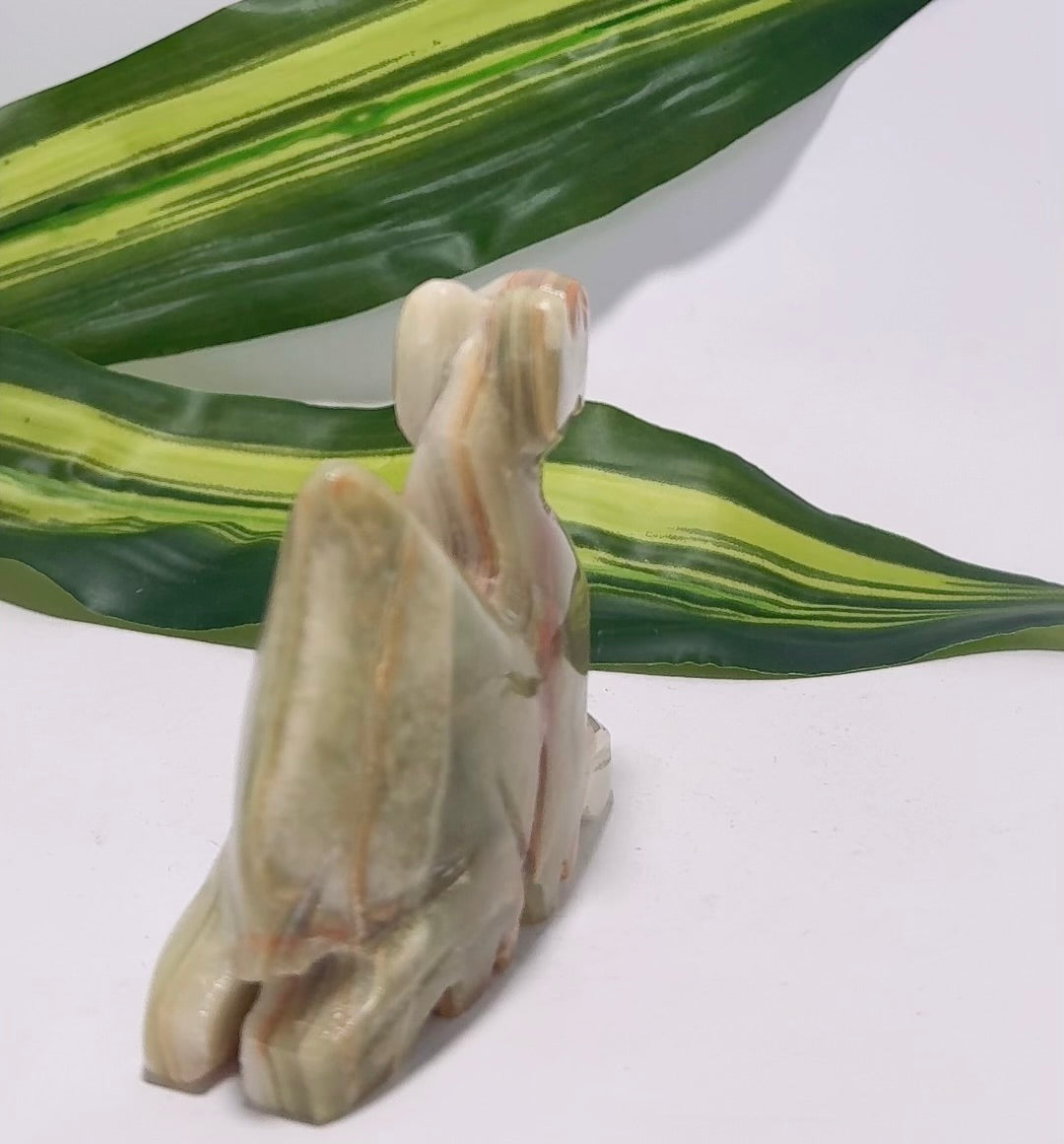 Green Banded Calcite Camel 194g