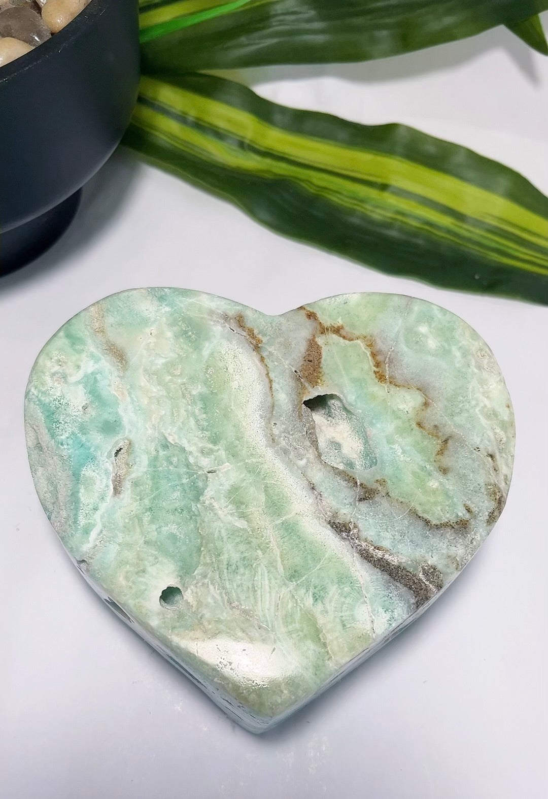 Hemimorphite Heart 1.4kg