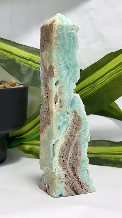 Hemimorphite Tower 445g