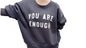 You Are Enough Jumper XL