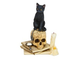 Spirits Of Salem Cat Statue by Lisa Parker