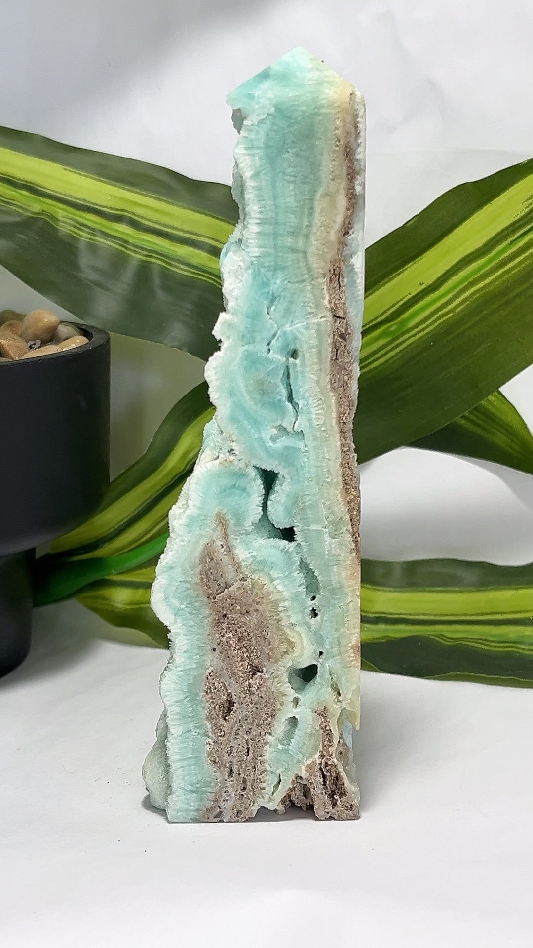 Hemimorphite Tower 445g