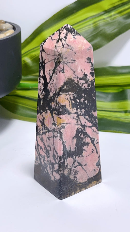 Rhodonite Tower 374g