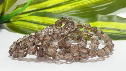 Smoky Quartz Faceted Bracelet 22g