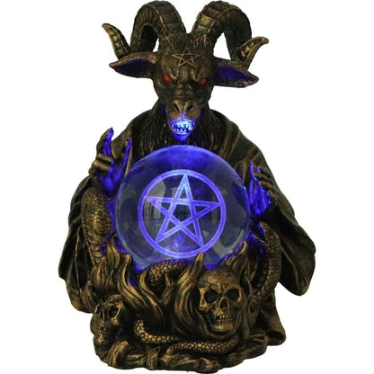 Orbuculum of the Baphomet Illuminating Figurine 16cm