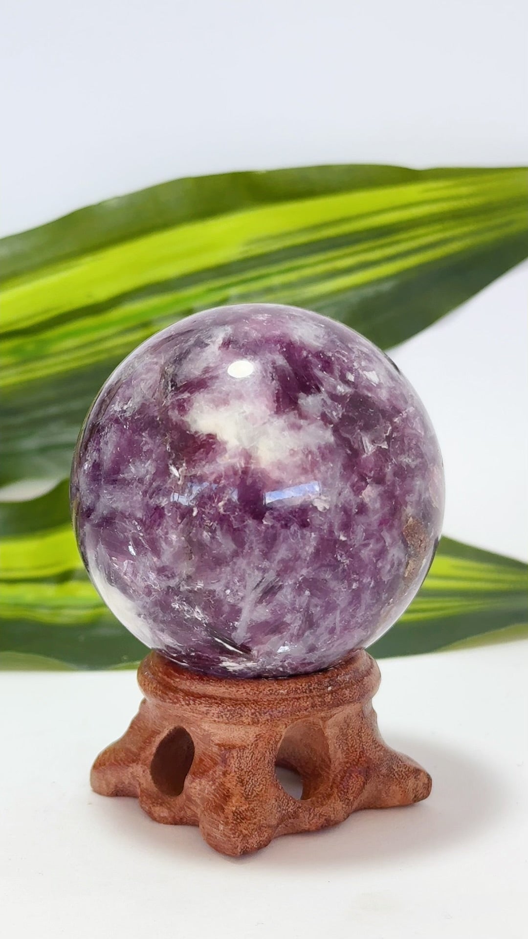 Purple Mica Sphere 274g