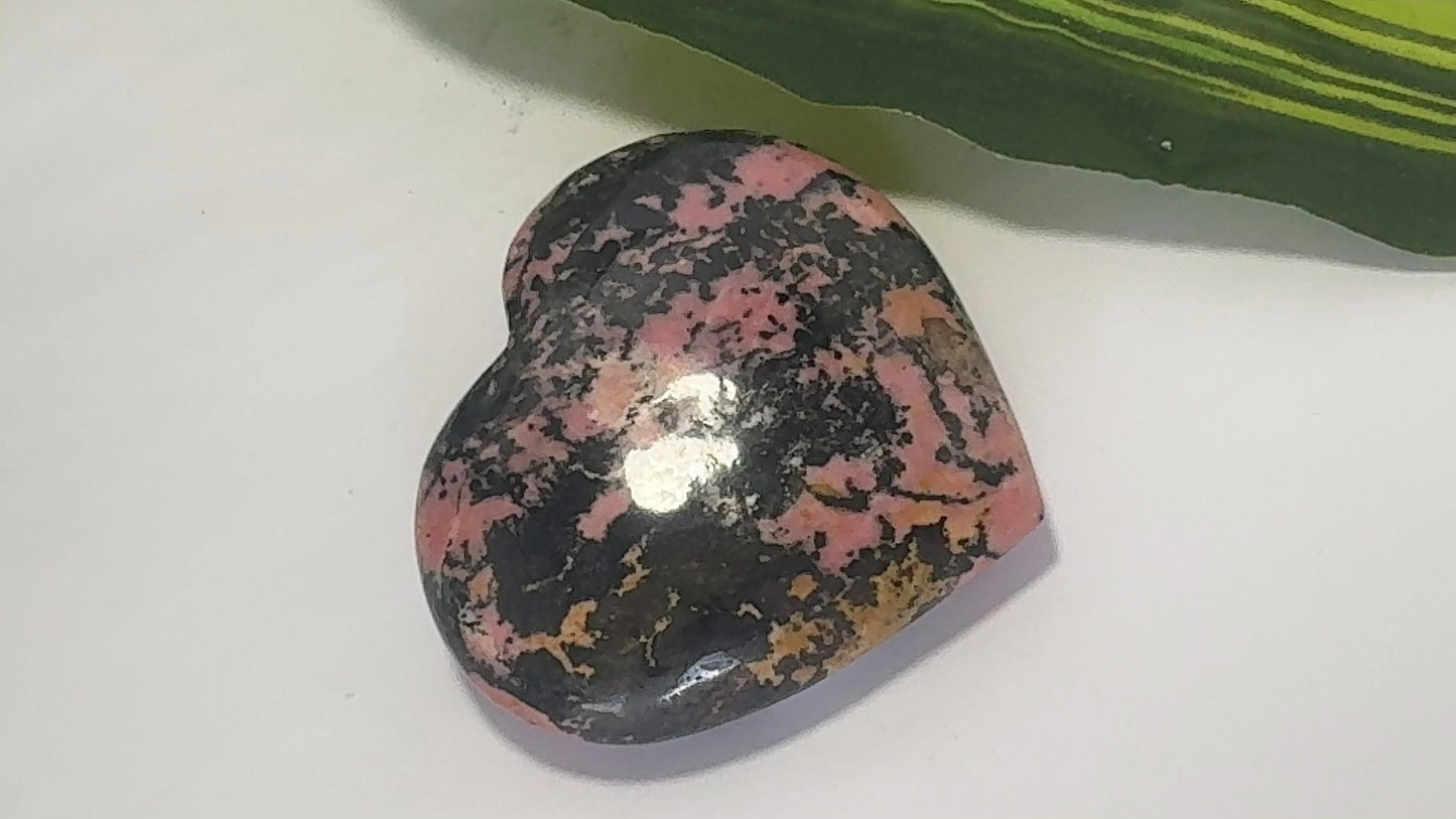 Rhodonite Heart 158g