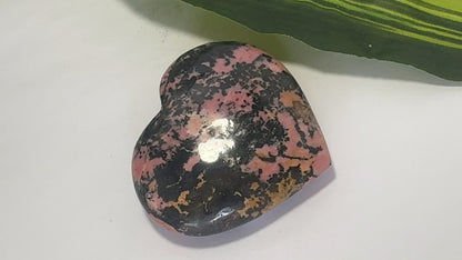 Rhodonite Heart 158g