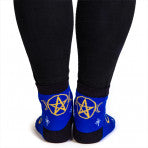 Pentacle Feet Speak Socks