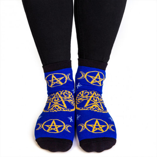 Pentacle Feet Speak Socks