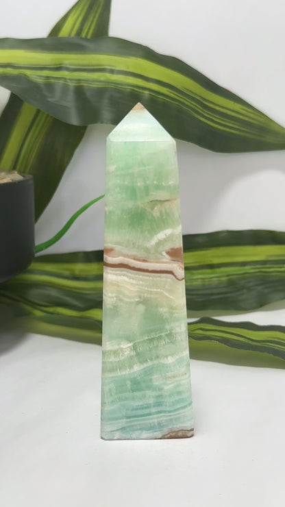 Caribbean Calcite Tower 384g