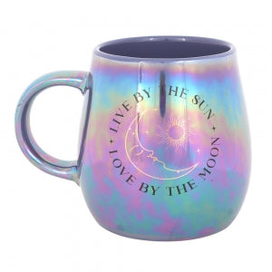 Live By The Sun Love By The Moon Ceramic Mug