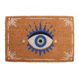 Natural All Seeing Eye Door Mat