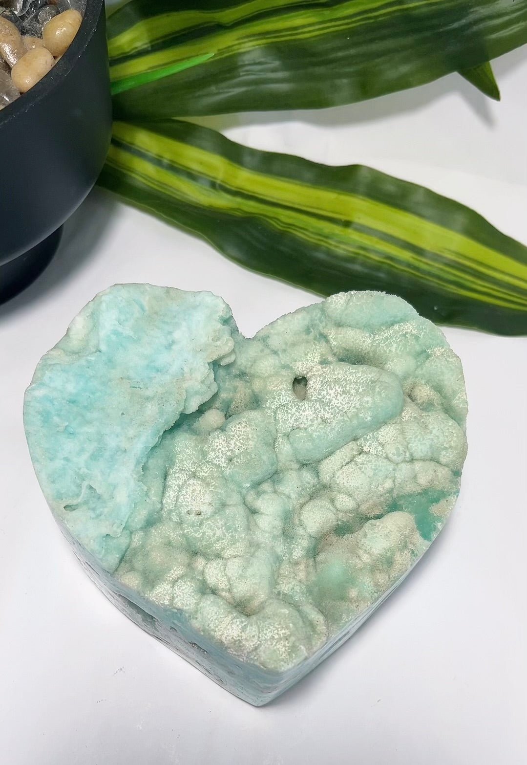 Hemimorphite Heart 1.4kg