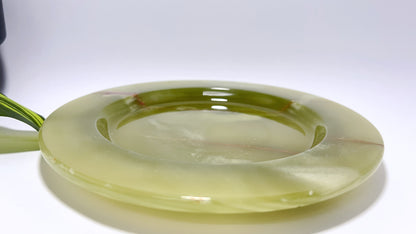 Green Banded Onyx Plate 856g