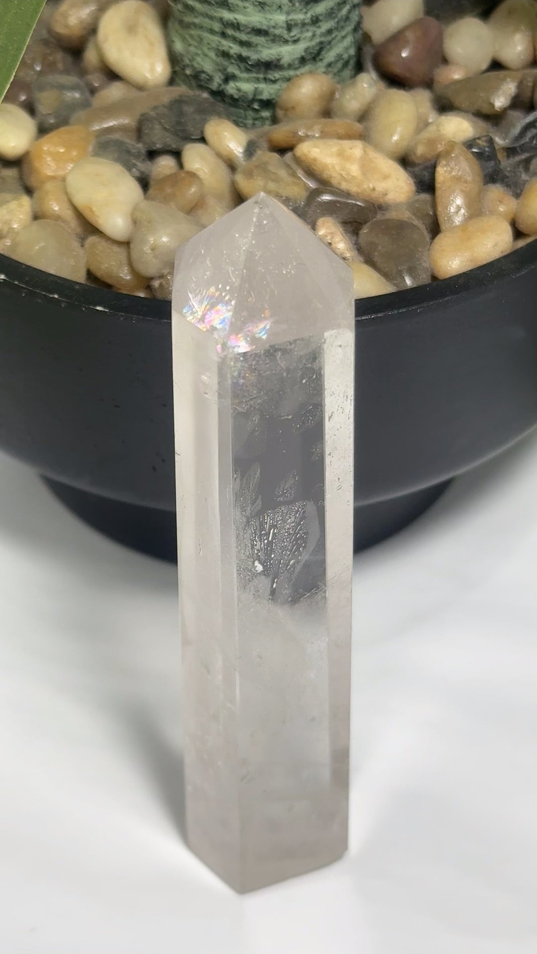 Clear Quartz Tower 198g