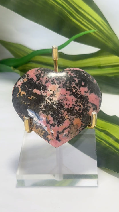 Rhodonite Heart 158g