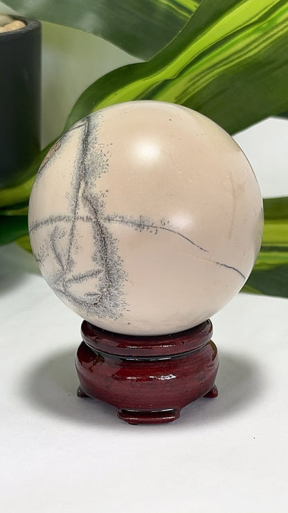 Picture Jasper Sphere 370g