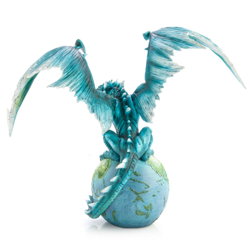 Earth Dragon and Globe Figurine