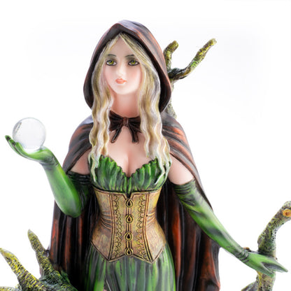 Lady of the Woods with Tree Dragon Figurine