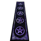 Pentagram Tie Dye Table Runner