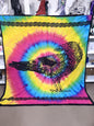 Rainbow Raven Throw