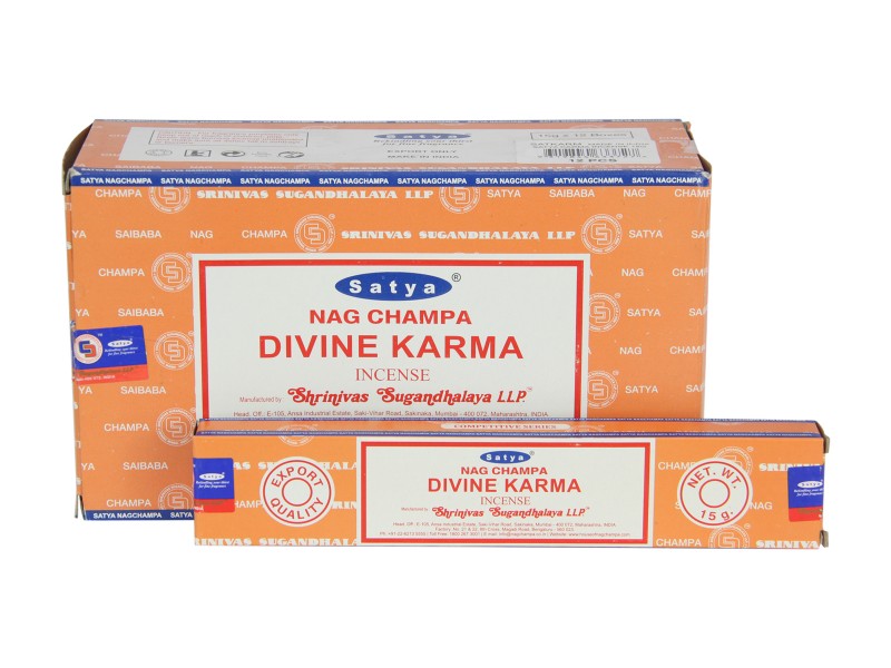 Satya "Divine Karma" Incense 15 grams