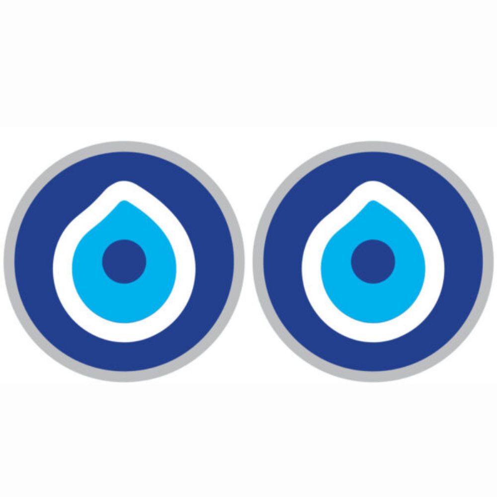 Sunlight Sticker - Blue Eye of Protection 6cm