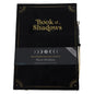 Book Of Shadows Journal With Black Obsidian Crystal Pen