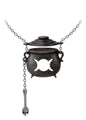 Witches Cauldron Pewter Pendant