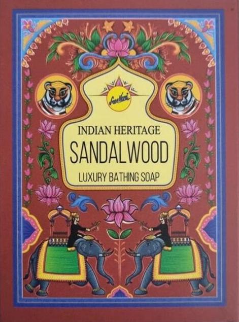 Sandalwood Luxury Bathing Soap - Indian Heritage