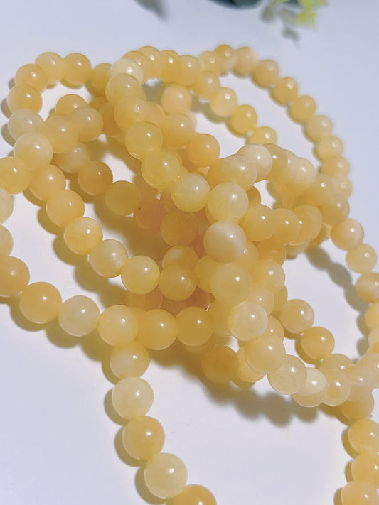 Orange Calcite Bracelet