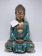Blue Gold Rulai Buddha 30cm