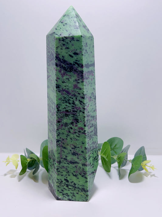 Ruby Zoisite Tower 1395G