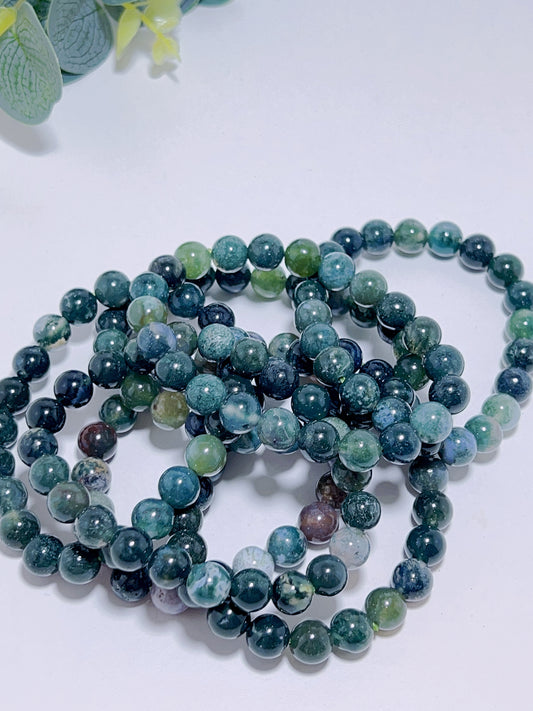 Moss Agate Bracelet